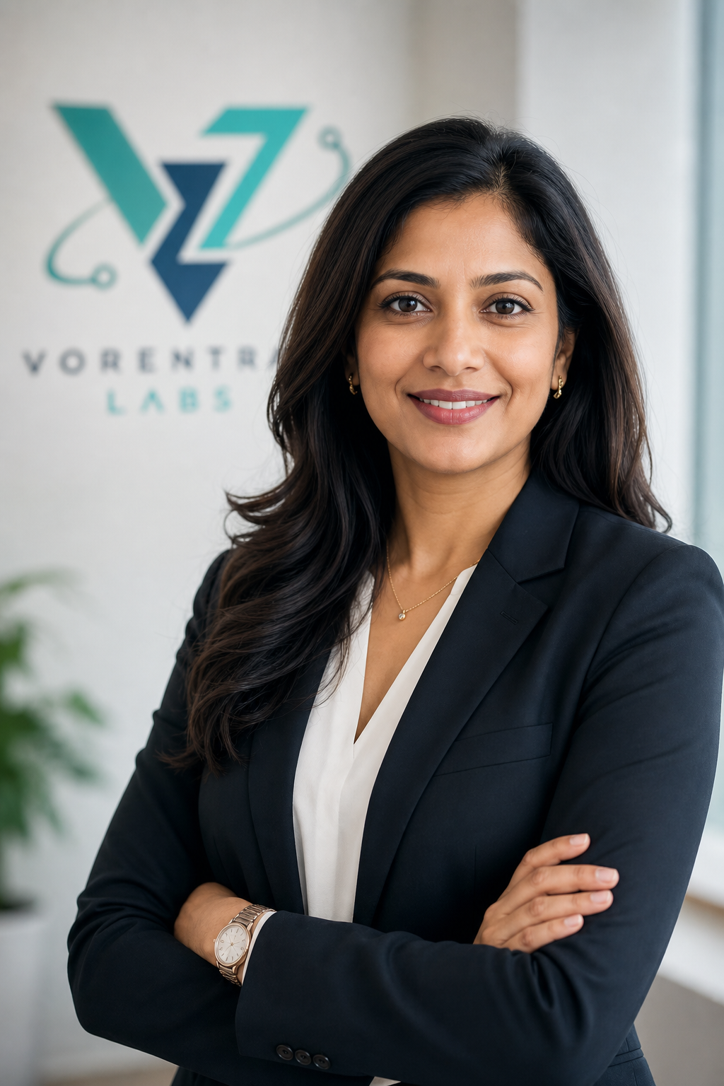 Portrait of Priya Nair, Chief Delivery Officer