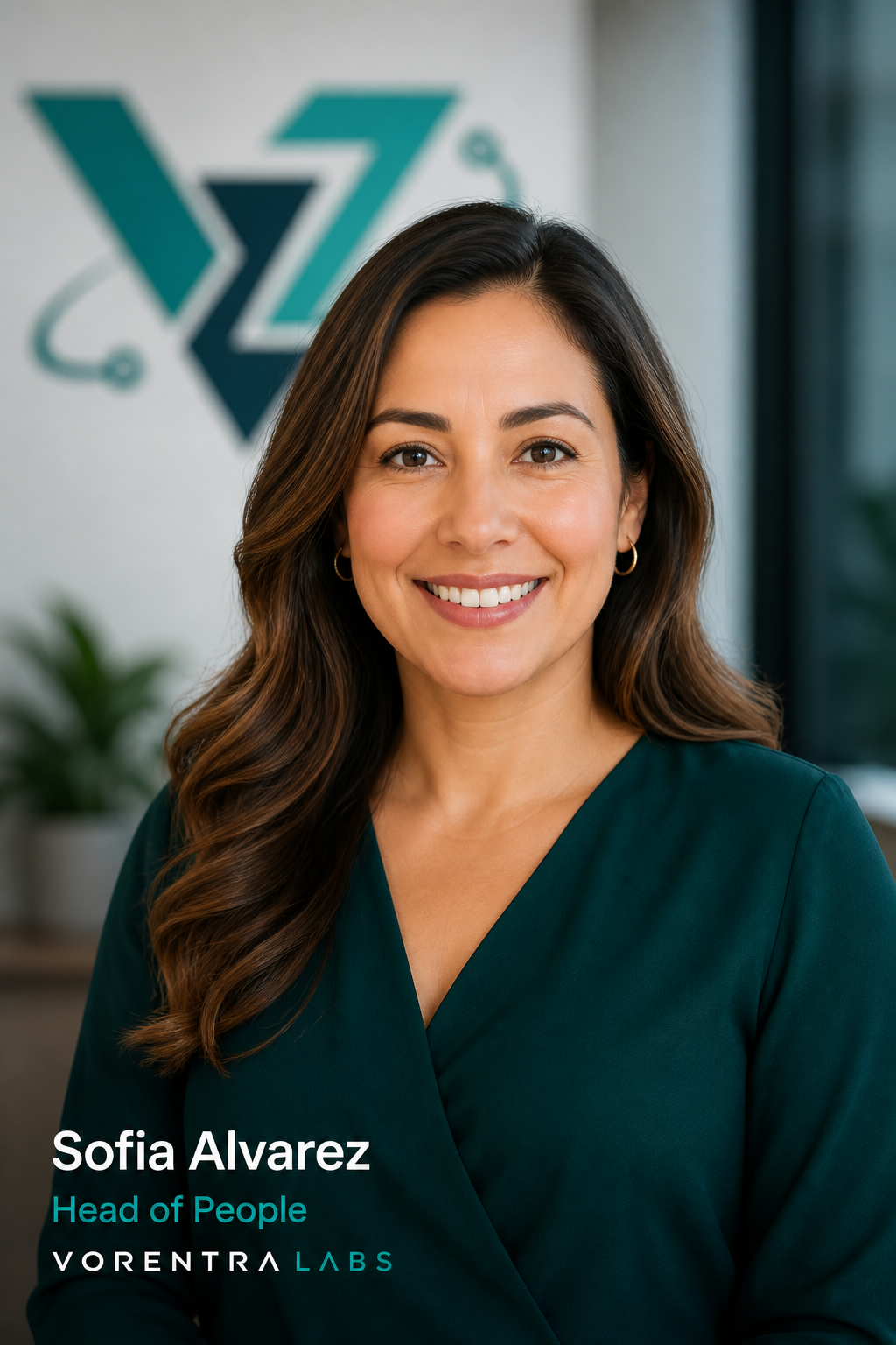 Portrait of Sofia Alvarez, Head of People